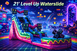 21 FT LEVEL UP WATER SLIDE