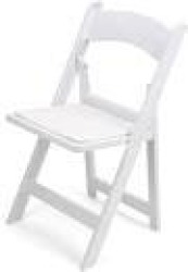 White Resin Chairs