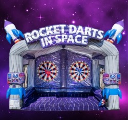 Rocket Darts in Space