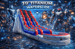 19 FT TITANIUM WATER SLIDE