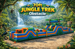 70ft Jungle Trek Obstacle