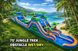75ft DL Jungle Trek Rock wet/dry obstacle
