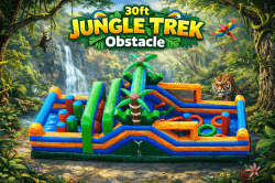 30ft Jungle Trek Sports Obstacle