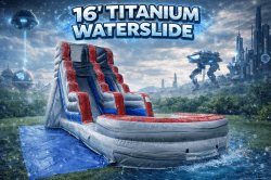 16 FT TITANIUM WATER SLIDE