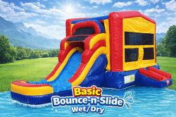 Combo Bounce House and Slide