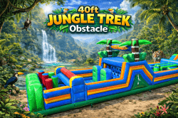 40ft Jungle Trek Obstacle