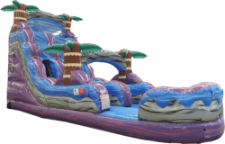 IMG 0187 1769920054 1 19 FT PURPLE HURRICANE WATER SLIDE w/Inflated Pool