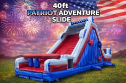 40 ft Patriot Adventure Slide