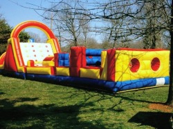 temp img 306325843 820039877 62 ft Obstacle Course With Rock Climb Slide