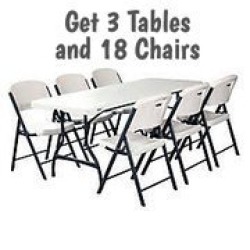 Deluxe Seating for 18 Package